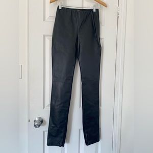 Perfect Danier Leather Front Pants